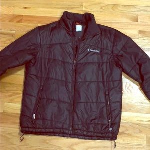 Columbia black puffer jacket